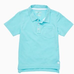 Lilly Pulitzer men’s polo blue Ibiza